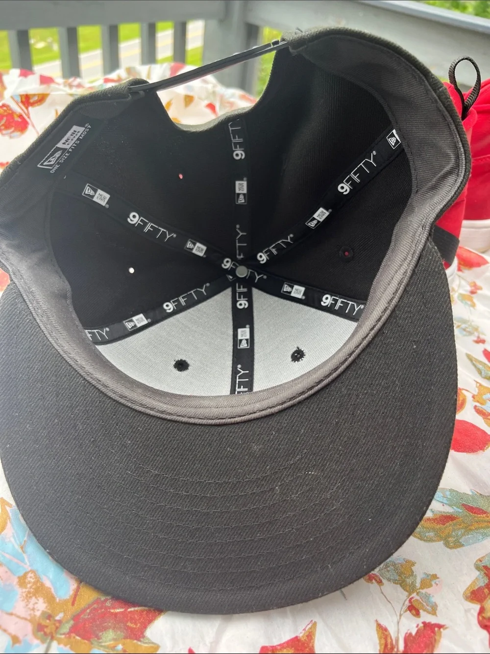 New Era Black and Red Arizona Cardinals Snapback Cap